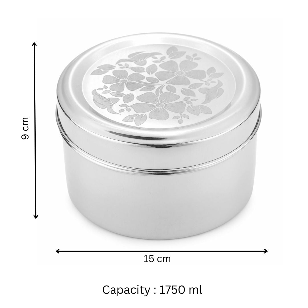 Cutlux Stainless Steel Kitchen Storage Container (1750 ml)