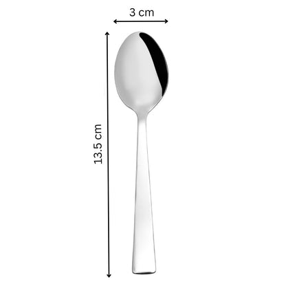 Cutlux Stainless Steel Tea Spoon Set for Tea, Coffee, Sugar & Spices