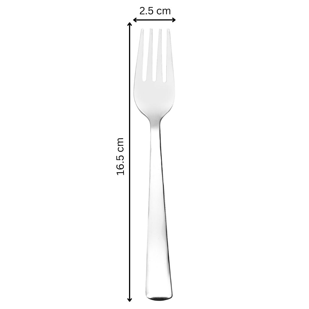 Cutlux Stainless Steel Table Forks Set for Home & Kitchen, Fruit Fork, Dining Table