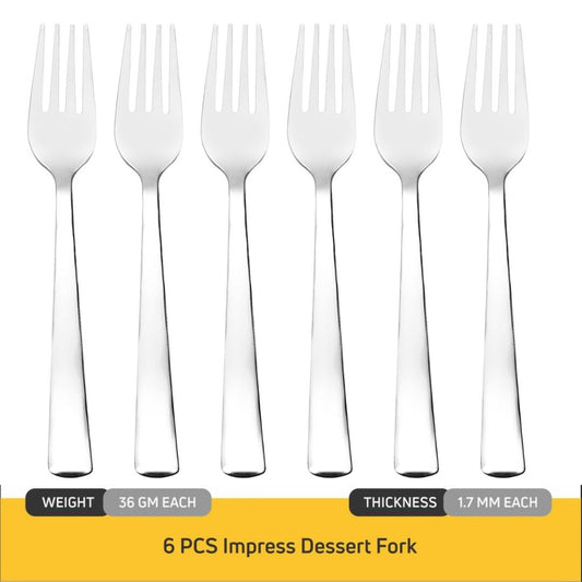 Cutlux Stainless Steel Table Forks Set for Home & Kitchen