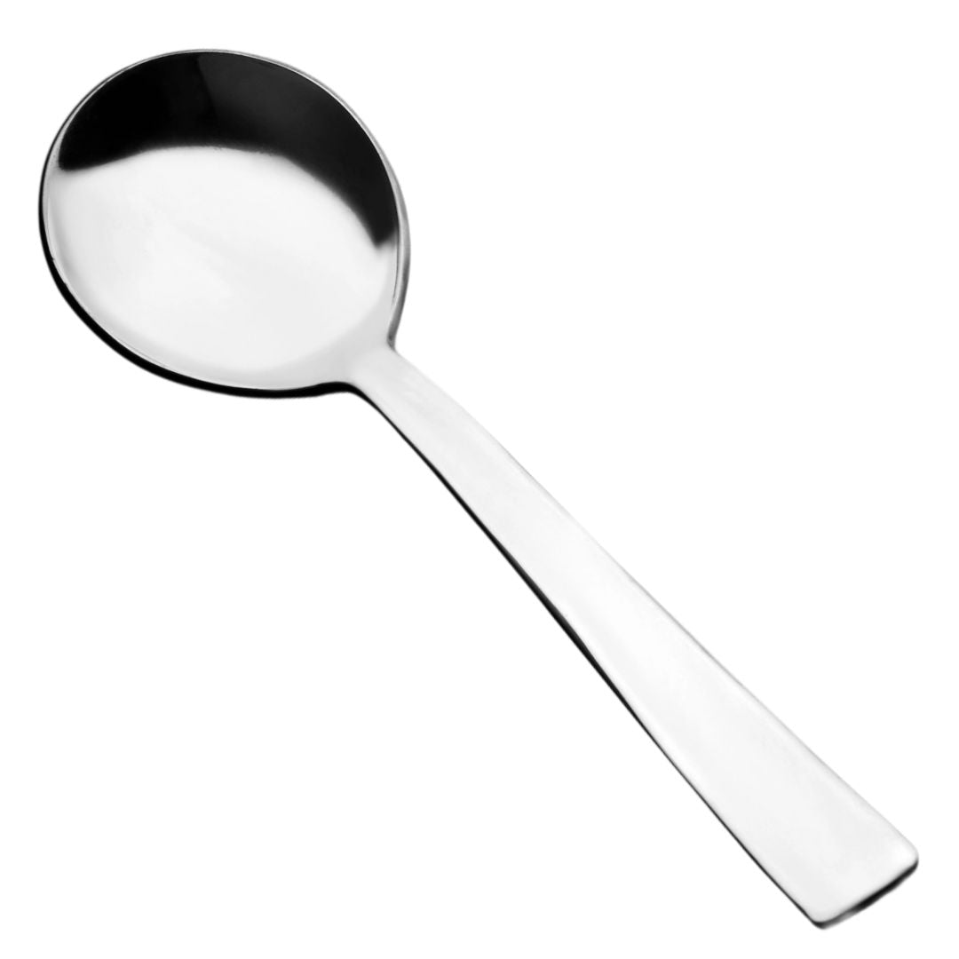 Cutlux Stainless Steel Soup Spoon Set for Home & Kitchen